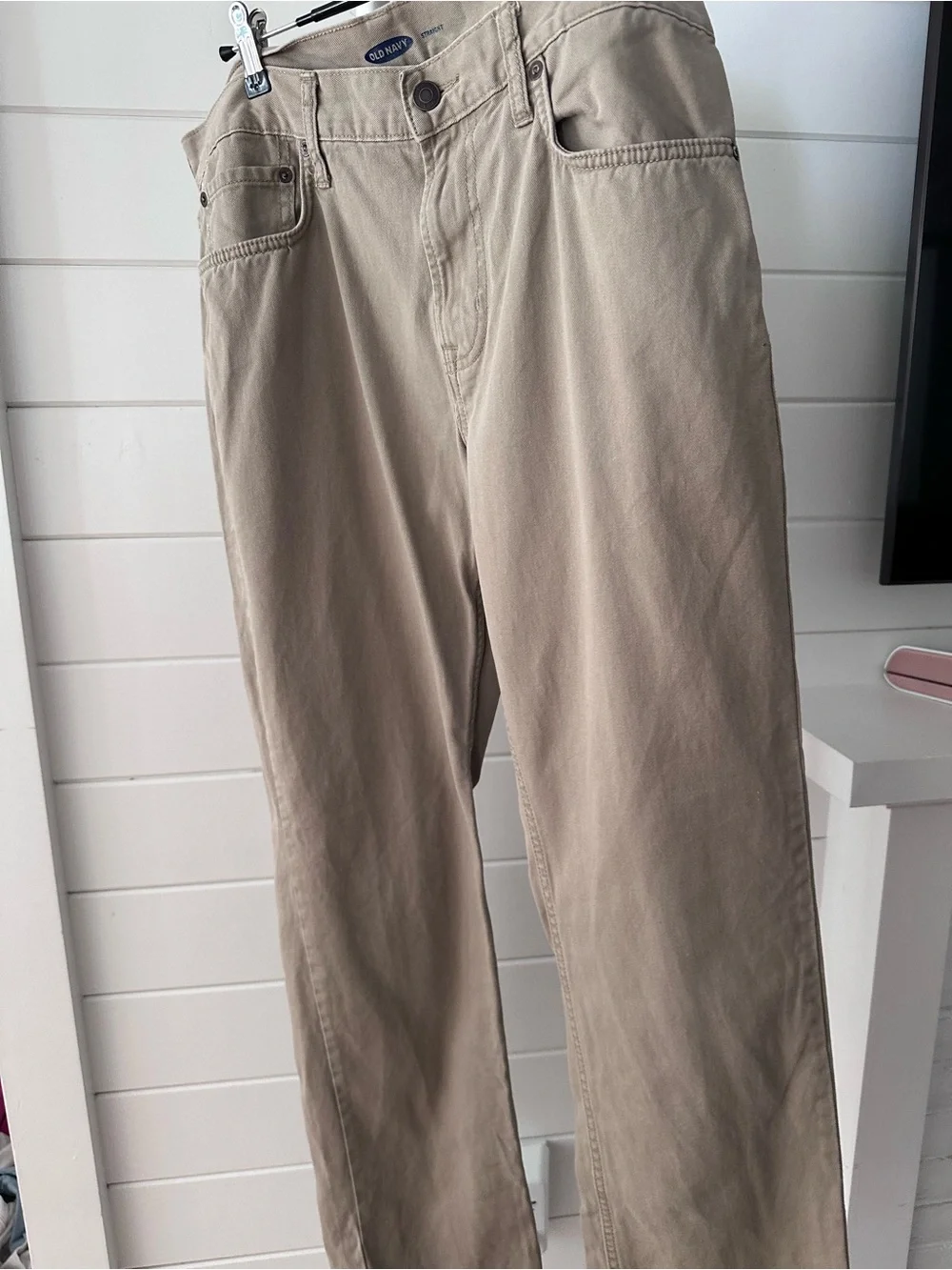 Old Navy Men's Tan Chino Straight Pants